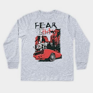 Race Car Kids Long Sleeve T-Shirt